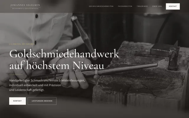 Website edelsteinfasser-segelken.de