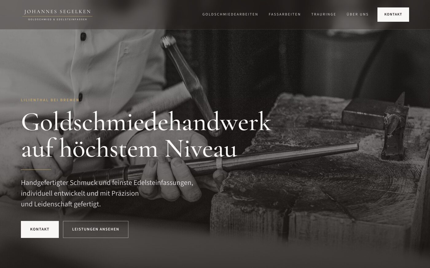 Website edelsteinfasser-segelken.de